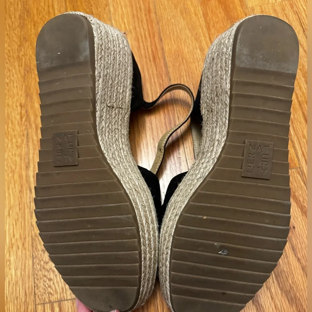 Naturalizer Platform Open Toe Espadrille